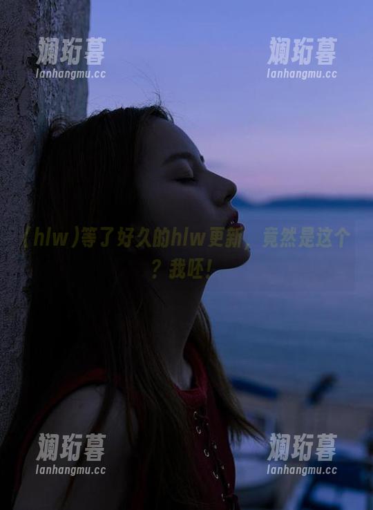 等了好久的hlw更新，竟然是这个？我呸！